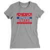 Syracuse Stars Hockey Women's T-Shirt-Athletic Heather-Allegiant Goods Co. Vintage Sports Apparel
