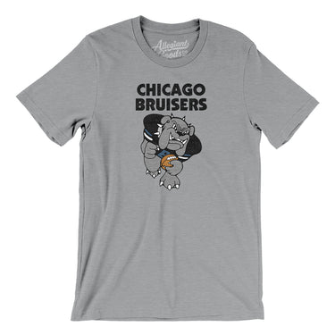 Chicago Bruisers Football Men/Unisex T-Shirt-Allegiant Goods Co. Vintage Sports Apparel