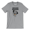 Chicago Bruisers Football Men/Unisex T-Shirt-Athletic Heather-Allegiant Goods Co. Vintage Sports Apparel