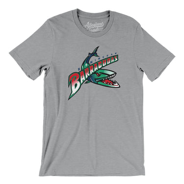 Birmingham Barracudas Football Men/Unisex T-Shirt-Allegiant Goods Co. Vintage Sports Apparel