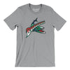 Birmingham Barracudas Football Men/Unisex T-Shirt-Athletic Heather-Allegiant Goods Co. Vintage Sports Apparel