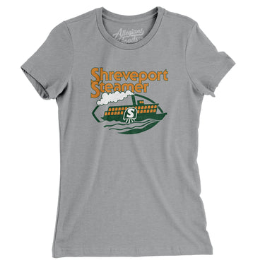 Shreveport Steamer Football Women's T-Shirt-Allegiant Goods Co. Vintage Sports Apparel