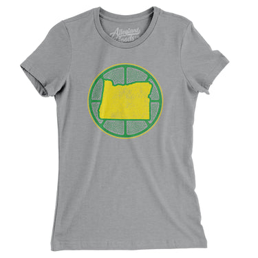 Oregon Basketball Women's T-Shirt-Allegiant Goods Co. Vintage Sports Apparel