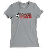 Maryland Bays Soccer Women's T-Shirt-Allegiant Goods Co. Vintage Sports Apparel