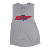 Tennessee Home State Women's Flowey Scoopneck Muscle Tank-Athletic Heather-Allegiant Goods Co. Vintage Sports Apparel