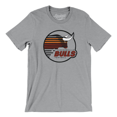 Jacksonville Bulls Football Men/Unisex T-Shirt-Allegiant Goods Co. Vintage Sports Apparel