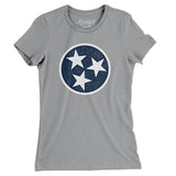 Tennessee State Flag Women's T-Shirt-Allegiant Goods Co. Vintage Sports Apparel