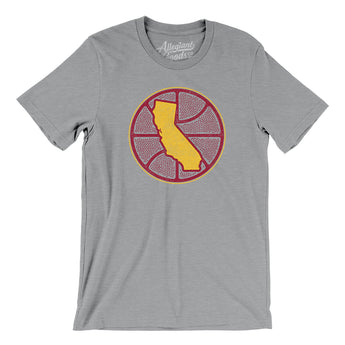 California Basketball Men/Unisex T-Shirt-Allegiant Goods Co. Vintage Sports Apparel