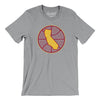 California Basketball Men/Unisex T-Shirt-Athletic Heather-Allegiant Goods Co. Vintage Sports Apparel