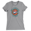 Baltimore Claws Basketball Women's T-Shirt-Athletic Heather-Allegiant Goods Co. Vintage Sports Apparel