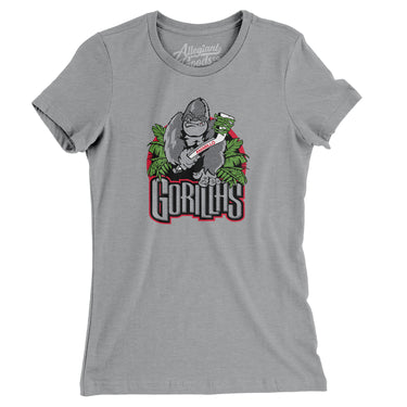 Amarillo Gorillas Hockey Women's T-Shirt-Allegiant Goods Co. Vintage Sports Apparel