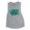 Washington Home State Women's Flowey Scoopneck Muscle Tank-Athletic Heather-Allegiant Goods Co. Vintage Sports Apparel