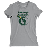 Pittsburgh Gladiators Arena Football Women's T-Shirt-Allegiant Goods Co. Vintage Sports Apparel