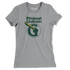 Pittsburgh Gladiators Arena Football Women's T-Shirt-Athletic Heather-Allegiant Goods Co. Vintage Sports Apparel