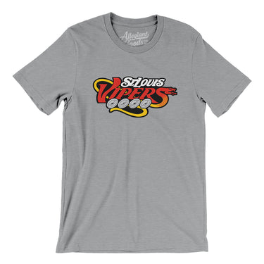 St. Louis Vipers Roller Hockey Men/Unisex T-Shirt-Allegiant Goods Co. Vintage Sports Apparel
