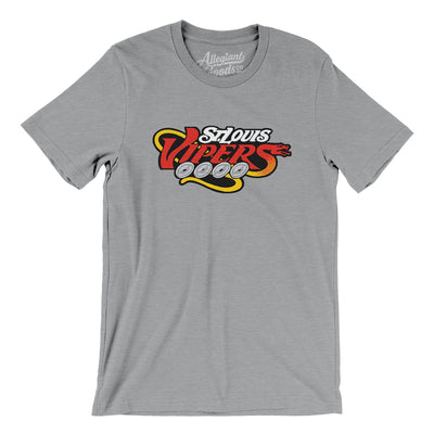 St. Louis Vipers Roller Hockey Men/Unisex T-Shirt-Athletic Heather-Allegiant Goods Co. Vintage Sports Apparel
