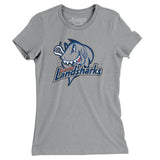 Columbus Landsharks Lacrosse Women's T-Shirt-Allegiant Goods Co. Vintage Sports Apparel