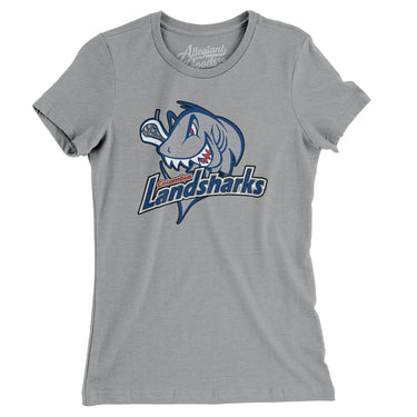 Columbus Landsharks Lacrosse Women's T-Shirt-Allegiant Goods Co. Vintage Sports Apparel