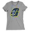 Flint Generals Hockey Women's T-Shirt-Athletic Heather-Allegiant Goods Co. Vintage Sports Apparel