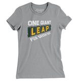 One Giant Leap For Green Bay Women's T-Shirt-Allegiant Goods Co. Vintage Sports Apparel