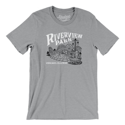 Riverview Park Amusement Park Men/Unisex T-Shirt-Athletic Heather-Allegiant Goods Co. Vintage Sports Apparel