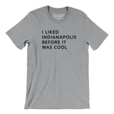 I Liked Indianapolis Before It Was Cool Men/Unisex T-Shirt-Allegiant Goods Co. Vintage Sports Apparel