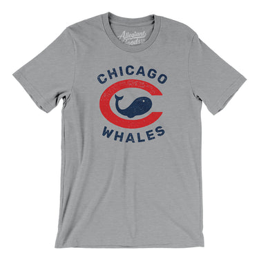 Chicago Whales Baseball Men/Unisex T-Shirt-Allegiant Goods Co. Vintage Sports Apparel