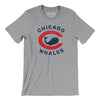 Chicago Whales Baseball Men/Unisex T-Shirt-Athletic Heather-Allegiant Goods Co. Vintage Sports Apparel