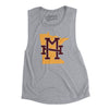 Minnesota Home State Women's Flowey Scoopneck Muscle Tank-Athletic Heather-Allegiant Goods Co. Vintage Sports Apparel