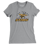 Las Vegas Sting Arena Football Women's T-Shirt-Allegiant Goods Co. Vintage Sports Apparel