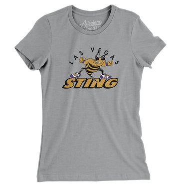 Las Vegas Sting Arena Football Women's T-Shirt-Allegiant Goods Co. Vintage Sports Apparel