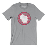Wisconsin Basketball Men/Unisex T-Shirt-Allegiant Goods Co. Vintage Sports Apparel