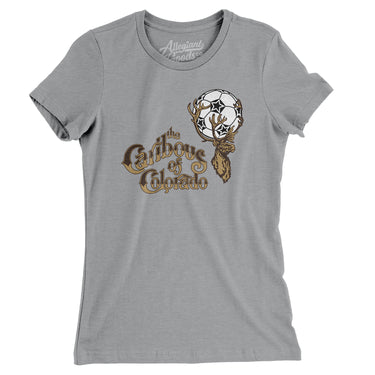Caribous of Colorado Soccer Women's T-Shirt-Allegiant Goods Co. Vintage Sports Apparel