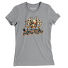 Topeka Tarantulas Hockey Women's T-Shirt-Athletic Heather-Allegiant Goods Co. Vintage Sports Apparel