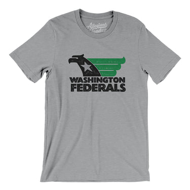Washington Federals Football Men/Unisex T-Shirt-Allegiant Goods Co. Vintage Sports Apparel
