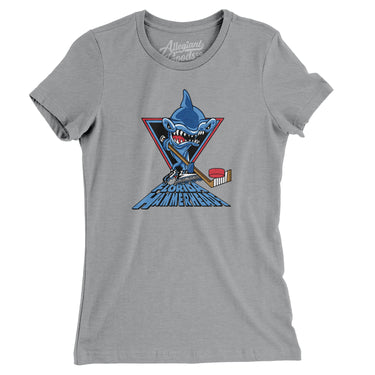 Florida Hammerheads Roller Hockey Women's T-Shirt-Allegiant Goods Co. Vintage Sports Apparel