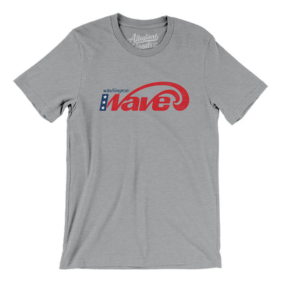 Washington Wave Lacrosse Men/Unisex T-Shirt-Athletic Heather-Allegiant Goods Co. Vintage Sports Apparel