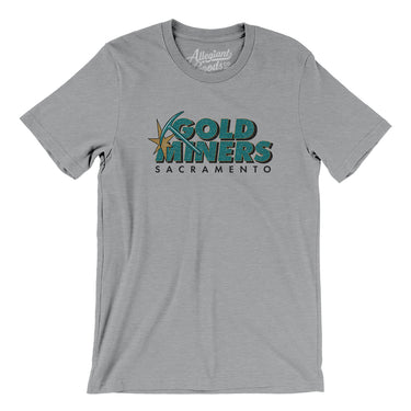 Sacramento Gold Miners Football Men/Unisex T-Shirt-Allegiant Goods Co. Vintage Sports Apparel