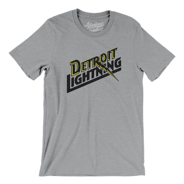Detroit Lightning Soccer Men/Unisex T-Shirt-Allegiant Goods Co. Vintage Sports Apparel