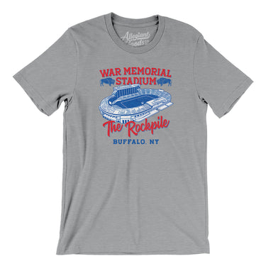 Buffalo War Memorial Stadium Men/Unisex T-Shirt-Allegiant Goods Co. Vintage Sports Apparel