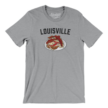 Louisville Hot Brown Men/Unisex T-Shirt-Allegiant Goods Co. Vintage Sports Apparel