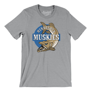 Minnesota Muskies Basketball Men/Unisex T-Shirt-Allegiant Goods Co. Vintage Sports Apparel