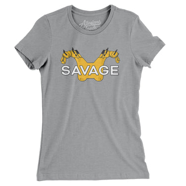Savage Pads Women's T-Shirt-Allegiant Goods Co. Vintage Sports Apparel