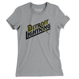 Detroit Lightning Soccer Women's T-Shirt-Allegiant Goods Co. Vintage Sports Apparel