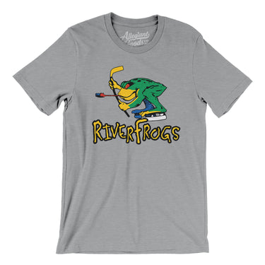 Louisville RiverFrogs Hockey Men/Unisex T-Shirt-Allegiant Goods Co. Vintage Sports Apparel