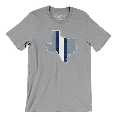 Texas Helmet Stripes Men/Unisex T-Shirt-Allegiant Goods Co. Vintage Sports Apparel
