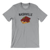 Nashville Hot Chicken Men/Unisex T-Shirt-Athletic Heather-Allegiant Goods Co. Vintage Sports Apparel