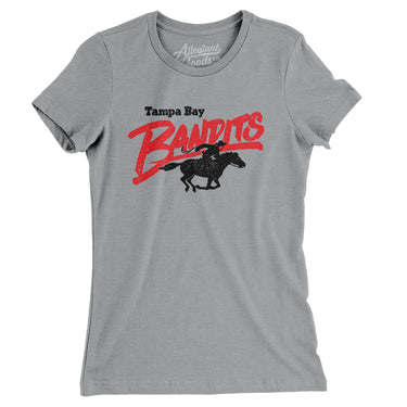 Tampa Bay Bandits Football Women's T-Shirt-Allegiant Goods Co. Vintage Sports Apparel