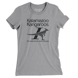 Kalamazoo Kangaroos Soccer Women's T-Shirt-Allegiant Goods Co. Vintage Sports Apparel