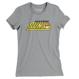 Palm Springs Suns Baseball Women's T-Shirt-Allegiant Goods Co. Vintage Sports Apparel